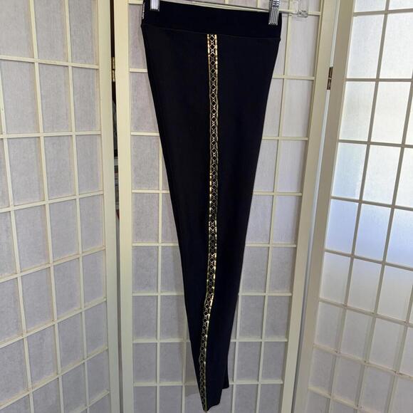 Ultracor Women's Lace Bonding Ultra High Legging NC3 Nero/Metallic Black Size XS - Picture 2 of 11